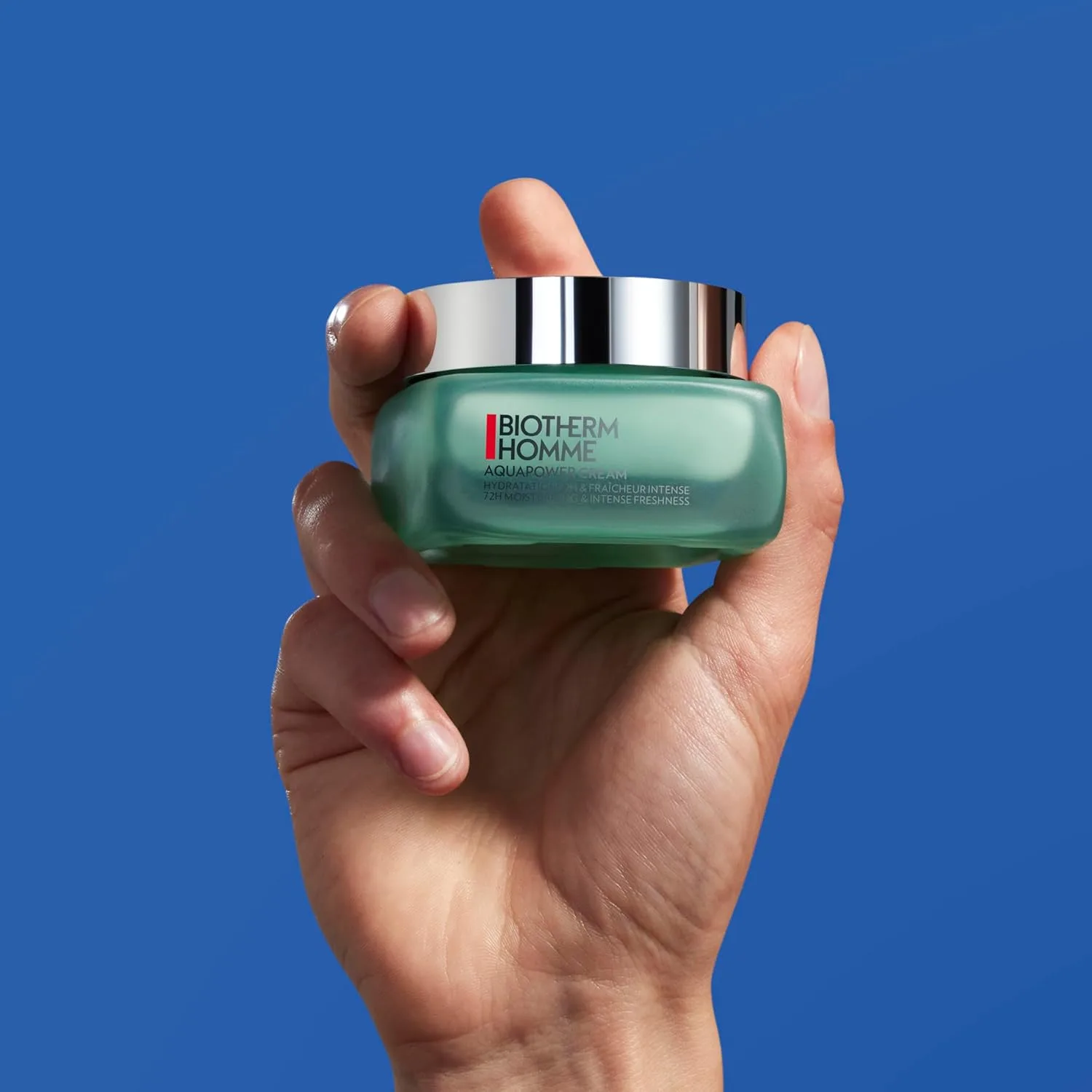 Крем для лица Biotherm — Homme Aquapower увлажняющий для мужчин, P.Antartica, манноза и гиалуроновая кислота, 50 мл — фото 3