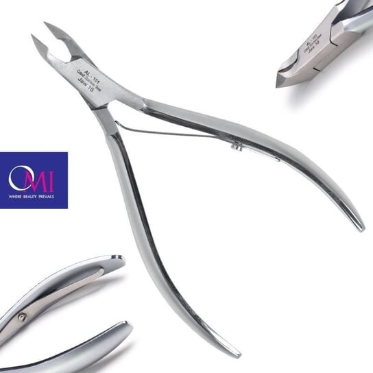 Кусачки для акриловых ногтей Omi Pro-Line Al-101 ​​Jaw16/6 мм внахлест Xx — фото 2