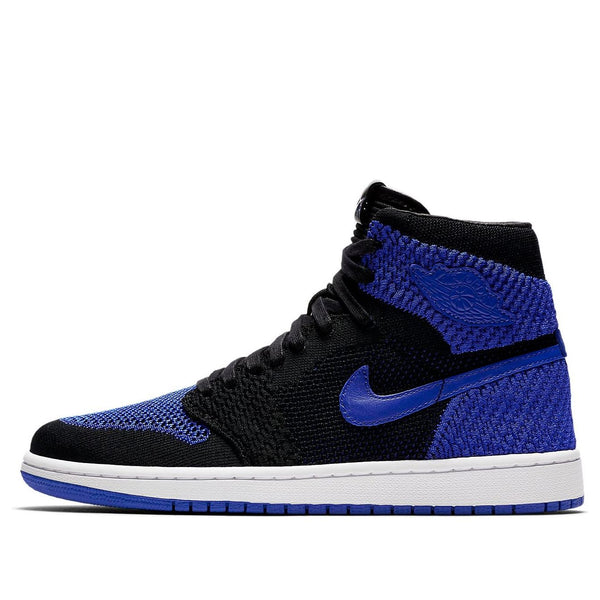

Кроссовки 1 retro high og flyknit 'royal' Air Jordan, синий