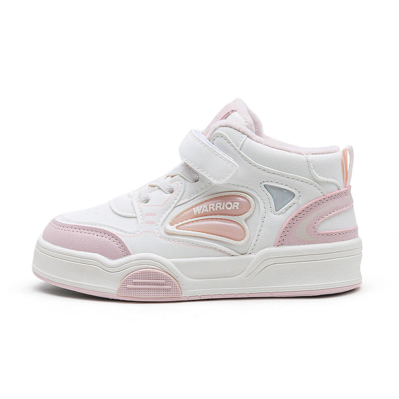 

Детские кроссовки для скейтбординга Kids WARRIOR, бежевый розовый-fleece-lined