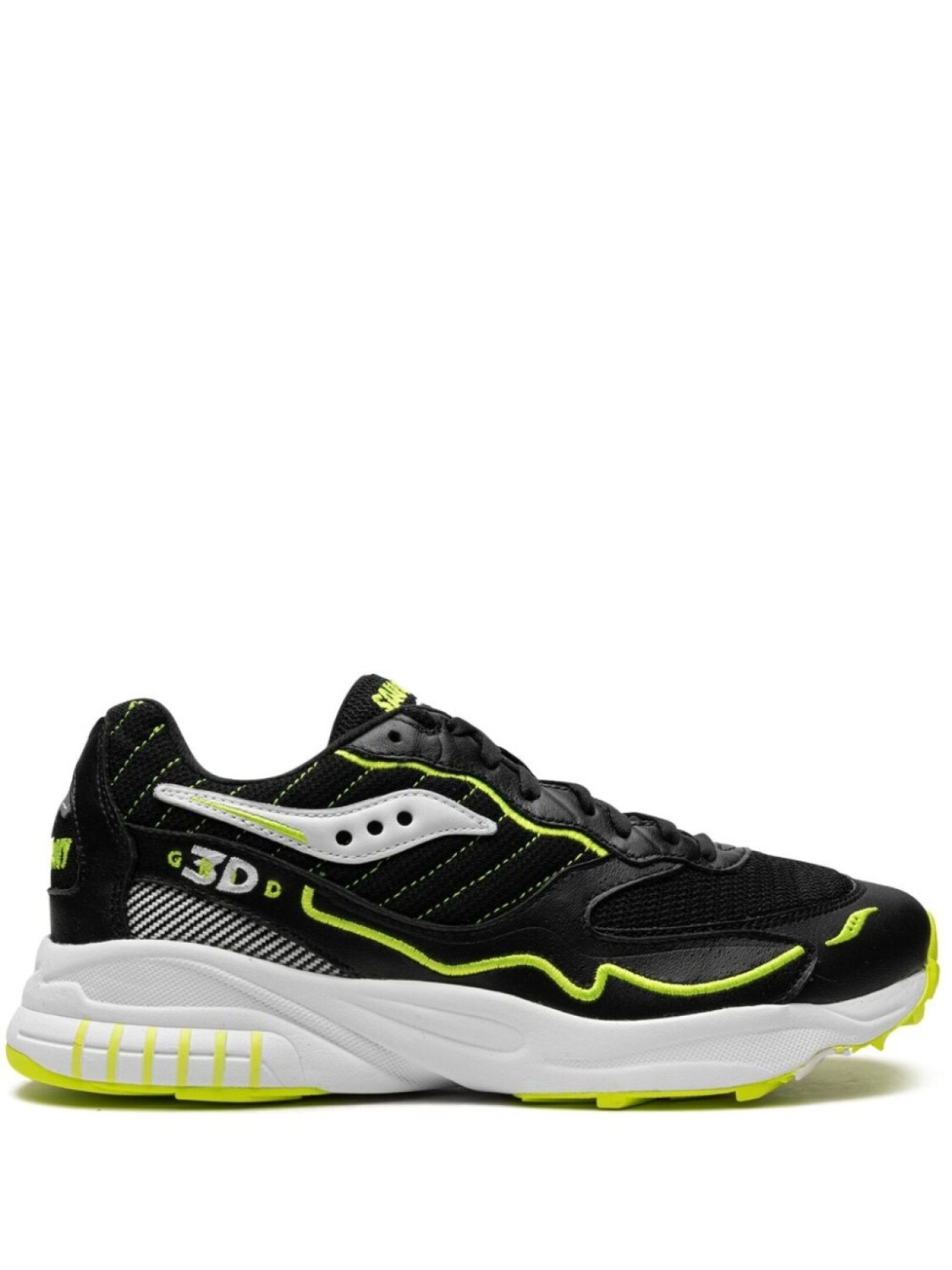 

Кроссовки 3D Grid Hurricane Acid Yellow Saucony, черный