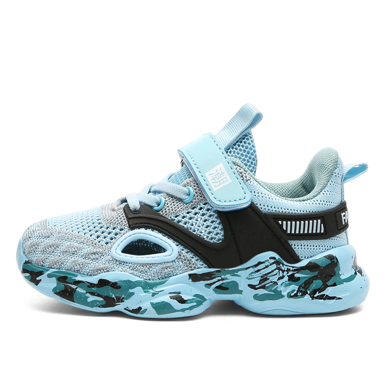 

Износостойкие низкие повседневные кроссовки для детей FIRS Kids, синий