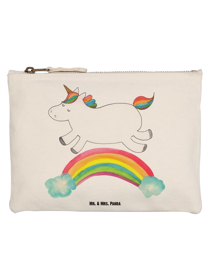 

Mr. & Mrs. Panda Пенал для карандашей, единорог, радуга, без слов, белый