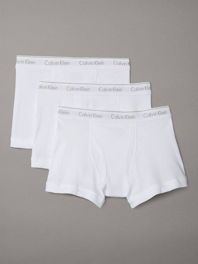 

Хлопковые трусы с поясом Calvin Klein, Pack of 3, White