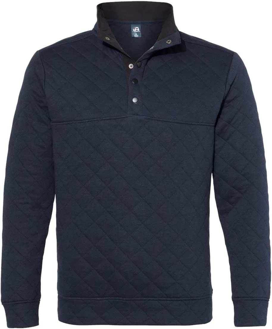 

J. America - Стеганая толстовка на кнопках - 8890