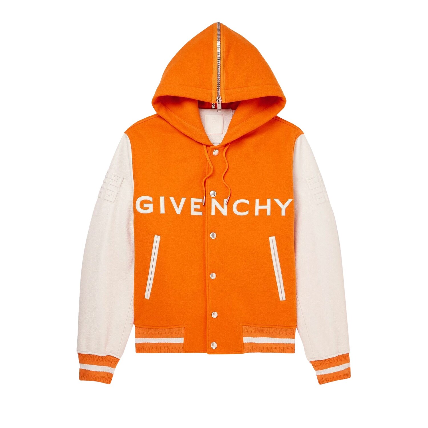 

Университетская куртка с капюшоном от Givenchy, цвет Оранжевый