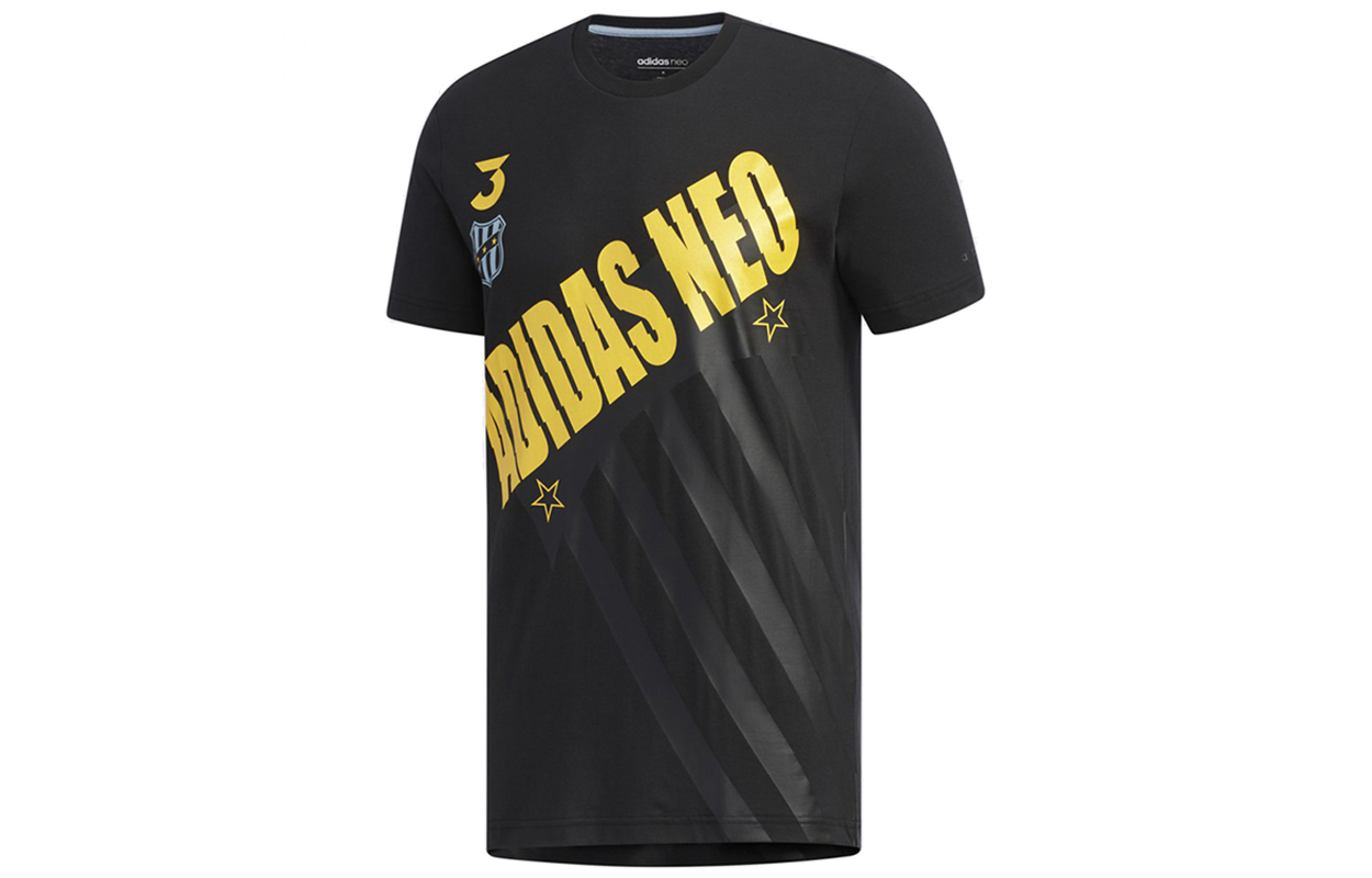

Футболка мужская черная Adidas Neo