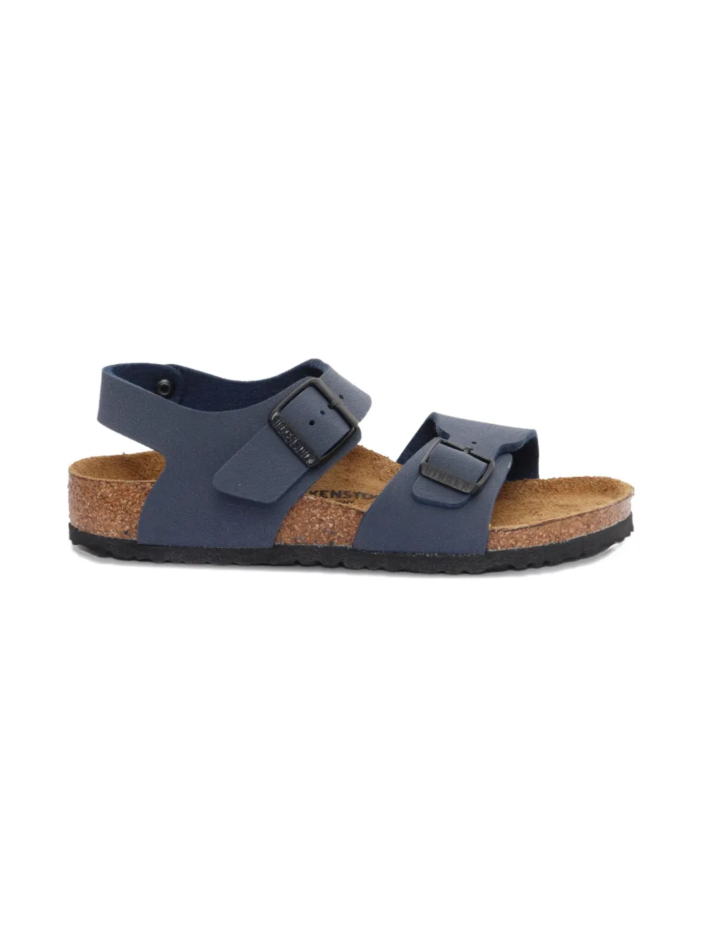 Сандалии с открытым носком и пряжками BIRKENSTOCK, синий — фото 2