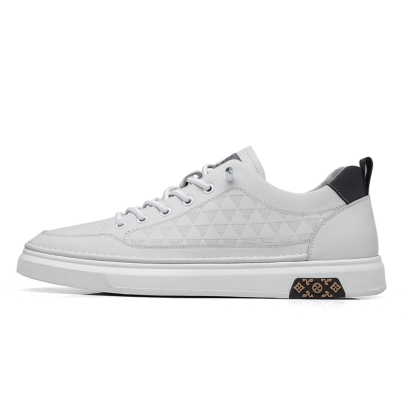 

GIHO Мужские лоу-топ скейтборд кроссовки GH5508 белые, цвет GH5508 White