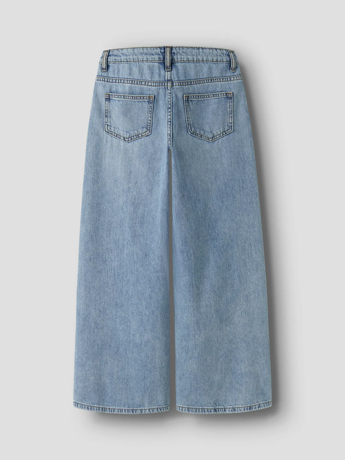 Джинсы Name It Wide leg Jeans NKFBELLA синего цвета — фото 2