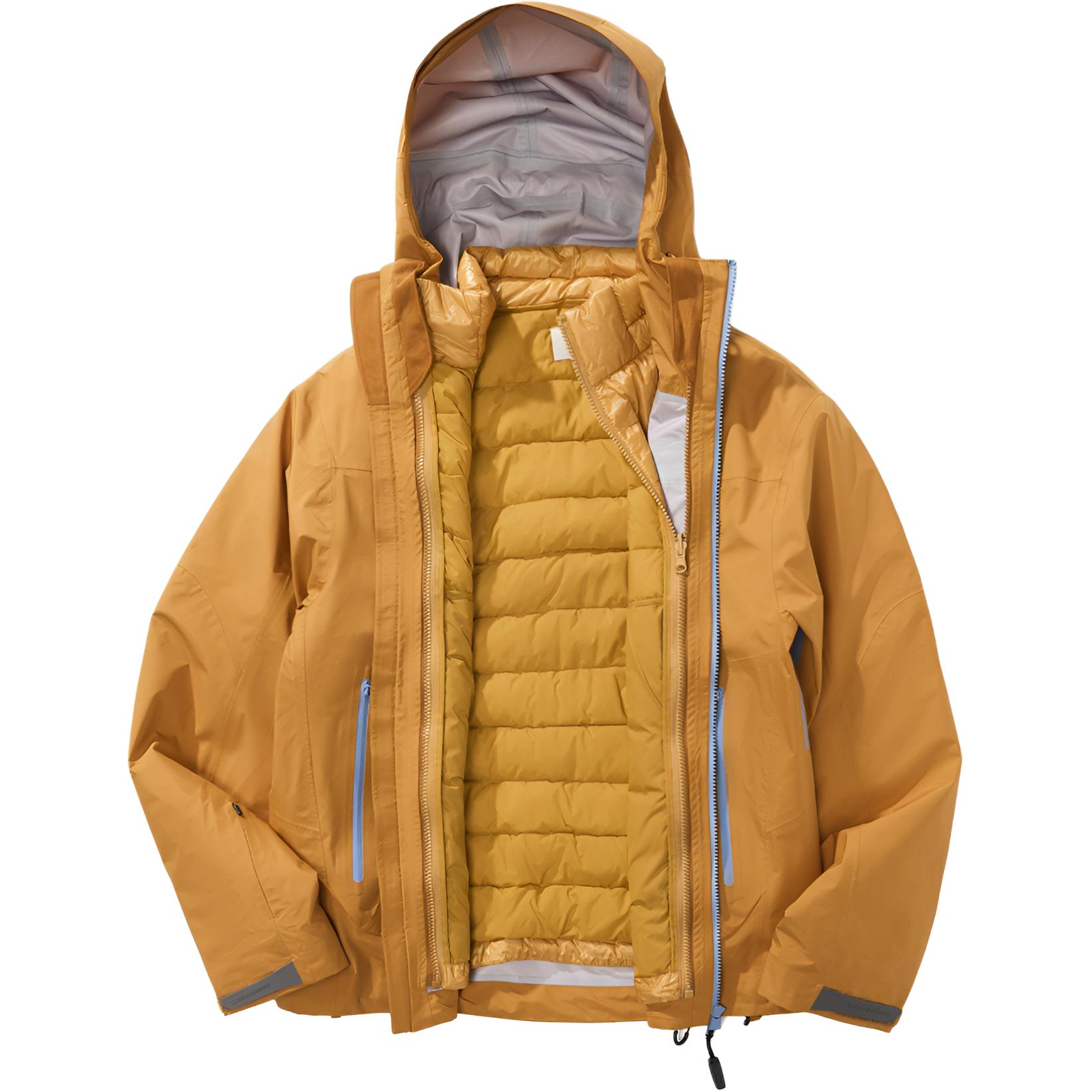 

NOTHOMME Ветровка Unisex, Golden Sand Orange, Storm Edition, 3-in-1 Liner Down