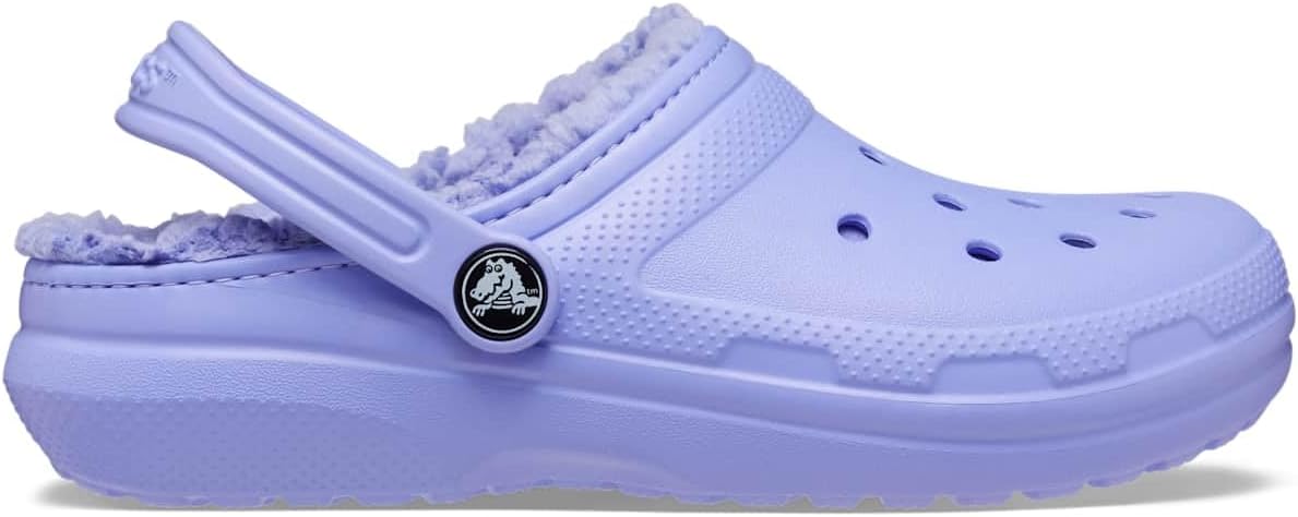 Детские классические сабо Crocs унисекс с подкладкой, фиолетовый