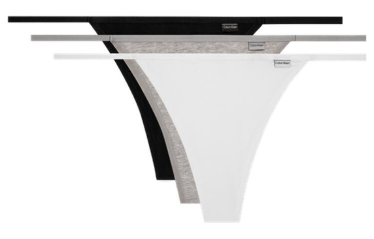 

Женские трусы Calvin Klein, цвет 3-piece Space Black + Moonlight White + Marble Grey