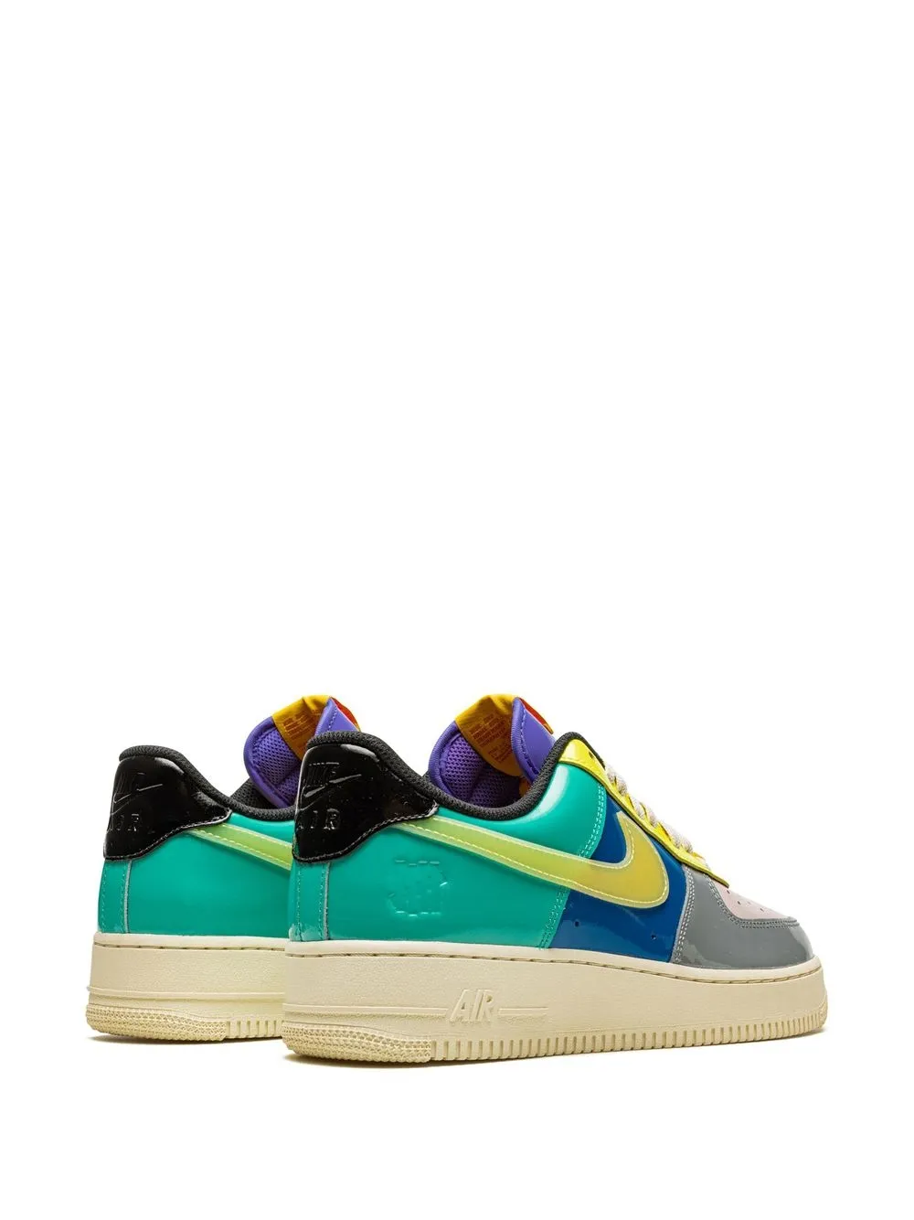 Кроссовки Air Force 1 из коллаборации с Undefeated Nike, серый — фото 3