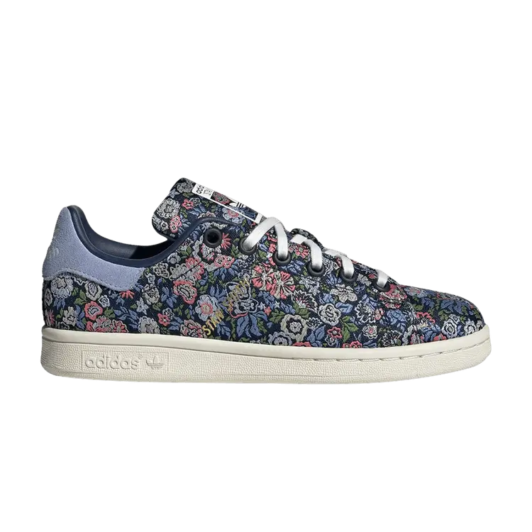 

Кроссовки adidas Liberty London x Wmns Stan Smith Floral Embroidery, синий