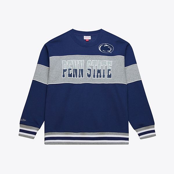 

Мужской свитшот из флиса navy penn state nittany lions Mitchell & Ness, Синий, Мужской свитшот из флиса navy penn state nittany lions Mitchell & Ness