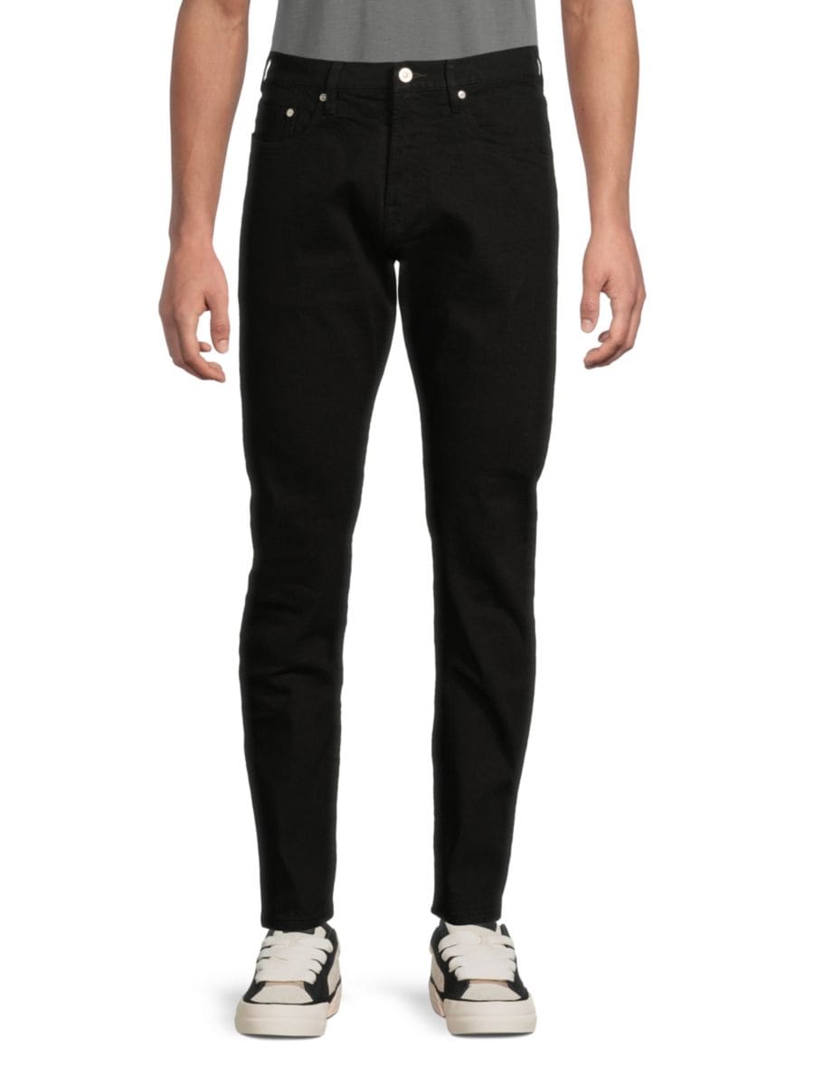 

Зауженные джинсы темного цвета Paul Smith, цвет Rinse Wash