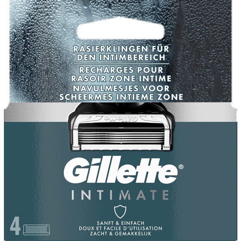 

Лезвия для интимной бритвы Gillette, 4 шт.