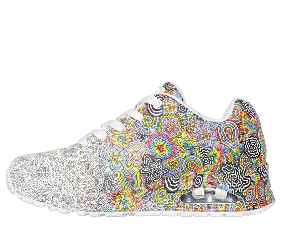SKECHERS Женские кроссовки UNO KALEIDOSCOPE DREAM разноцветные — фото 4