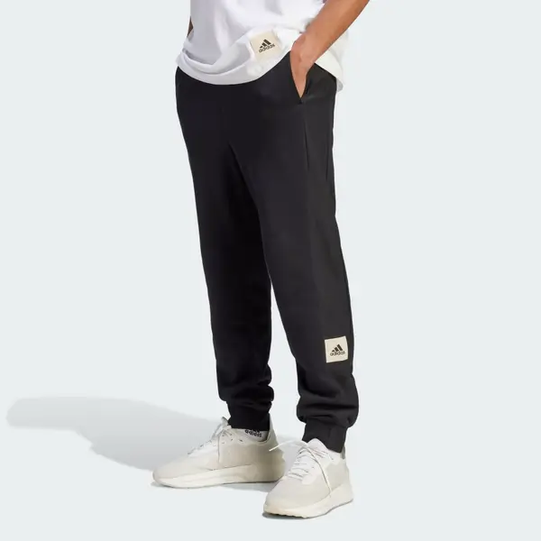Брюки для отдыха брюки из французского трикотажа Adidas, черный — фото 2