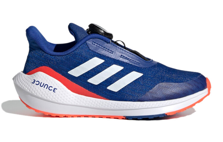 EQ21 RUN BOA Детские кроссовки Детские низкие синие/белые/оранжевые Adidas — фото 2