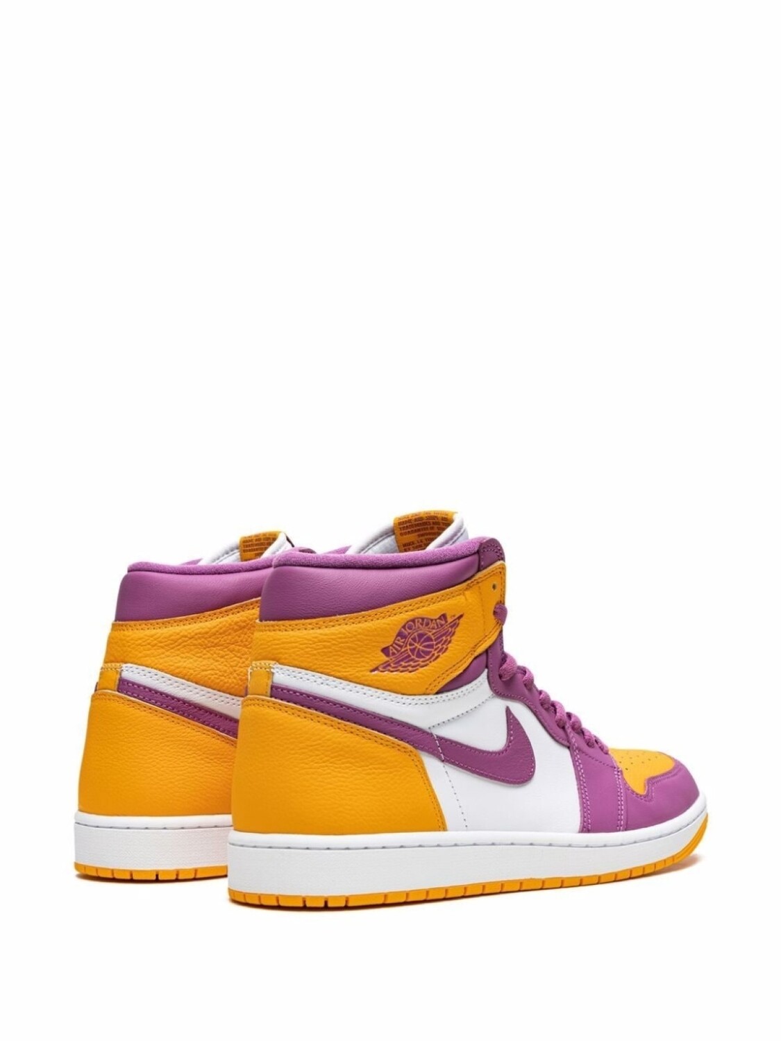 Jordan кроссовки Air Jordan 1 High OG Brotherhood, желтый — фото 2