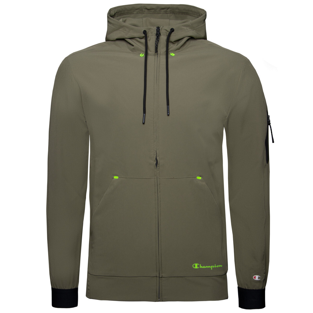 

Спортивная куртка Champion Hooded Full Zip, цвет gruen