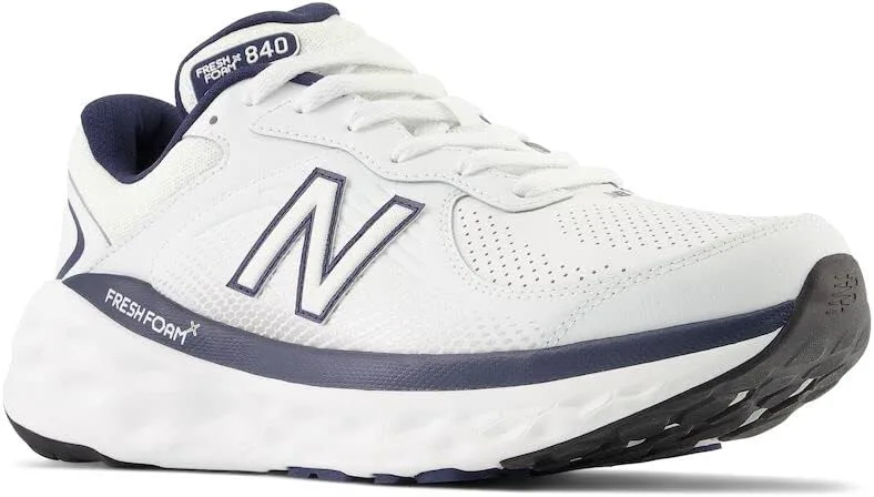 Мужские кроссовки для бега New Balance Fresh Foam X 840 V1, белый/синий — фото 3
