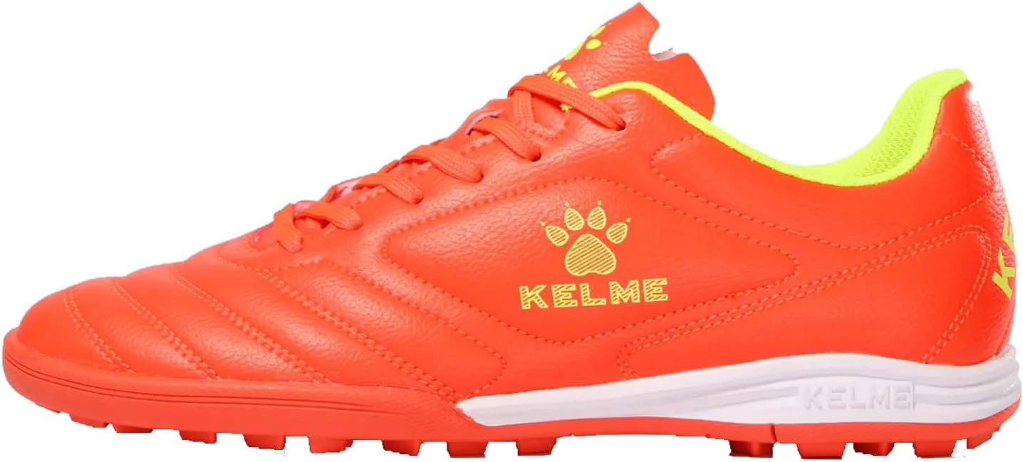 

Мужские футбольные кроссовки KELME для игры в зале и на искусственном газоне, футбольные бутсы для мальчиков для тренировок, оранжевый