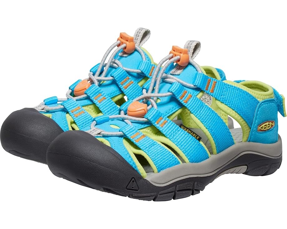 

Сандалии KEEN Kids Newport Boundless, цвет Blue Atoll/Daiquiri Green