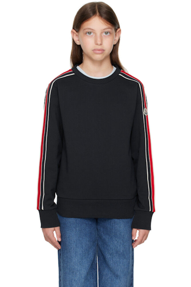 

Толстовка Big Kids Navy Tricolor Stripes Moncler Enfant