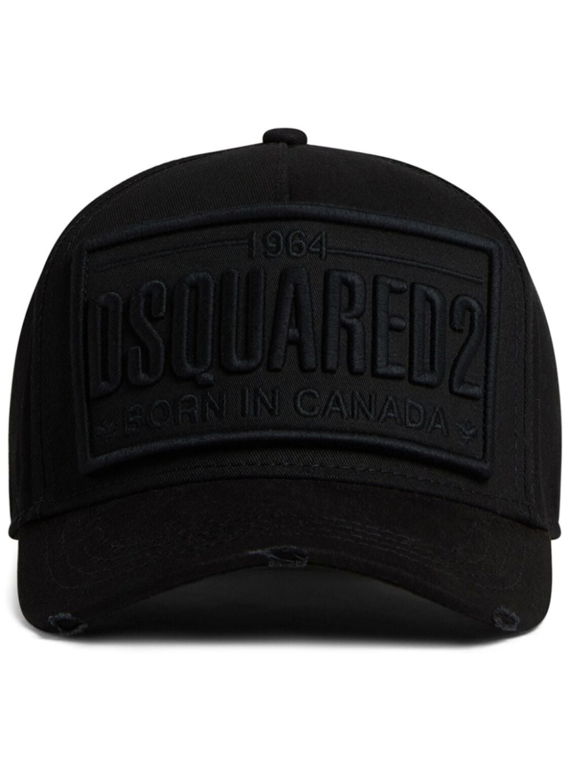 

Dsquared2 кепка с вышитым логотипом, черный