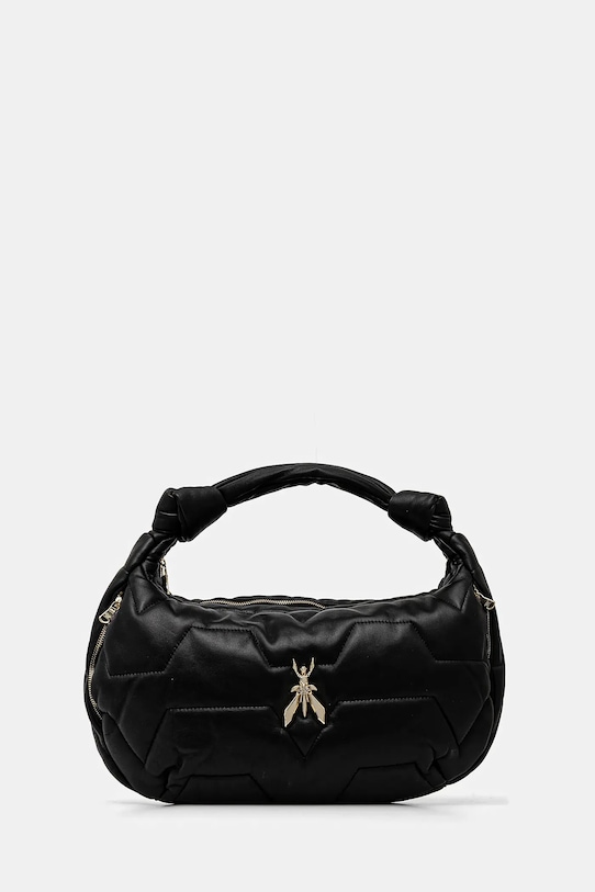 

Кожаная сумка Patrizia Pepe, черный