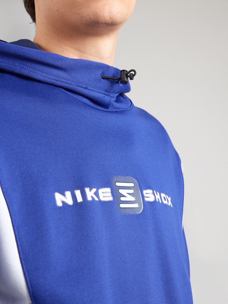Толстовка Nike Sportswear SHOX, Navy/Gentian — фото 2