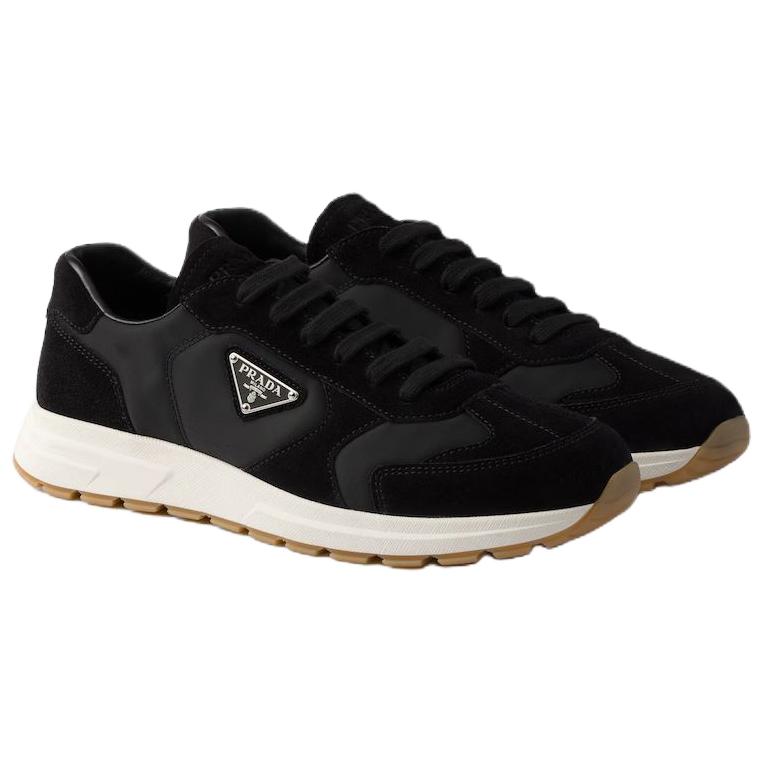PRADA Кроссовки casual мужские re nylon pra low top black — фото 4