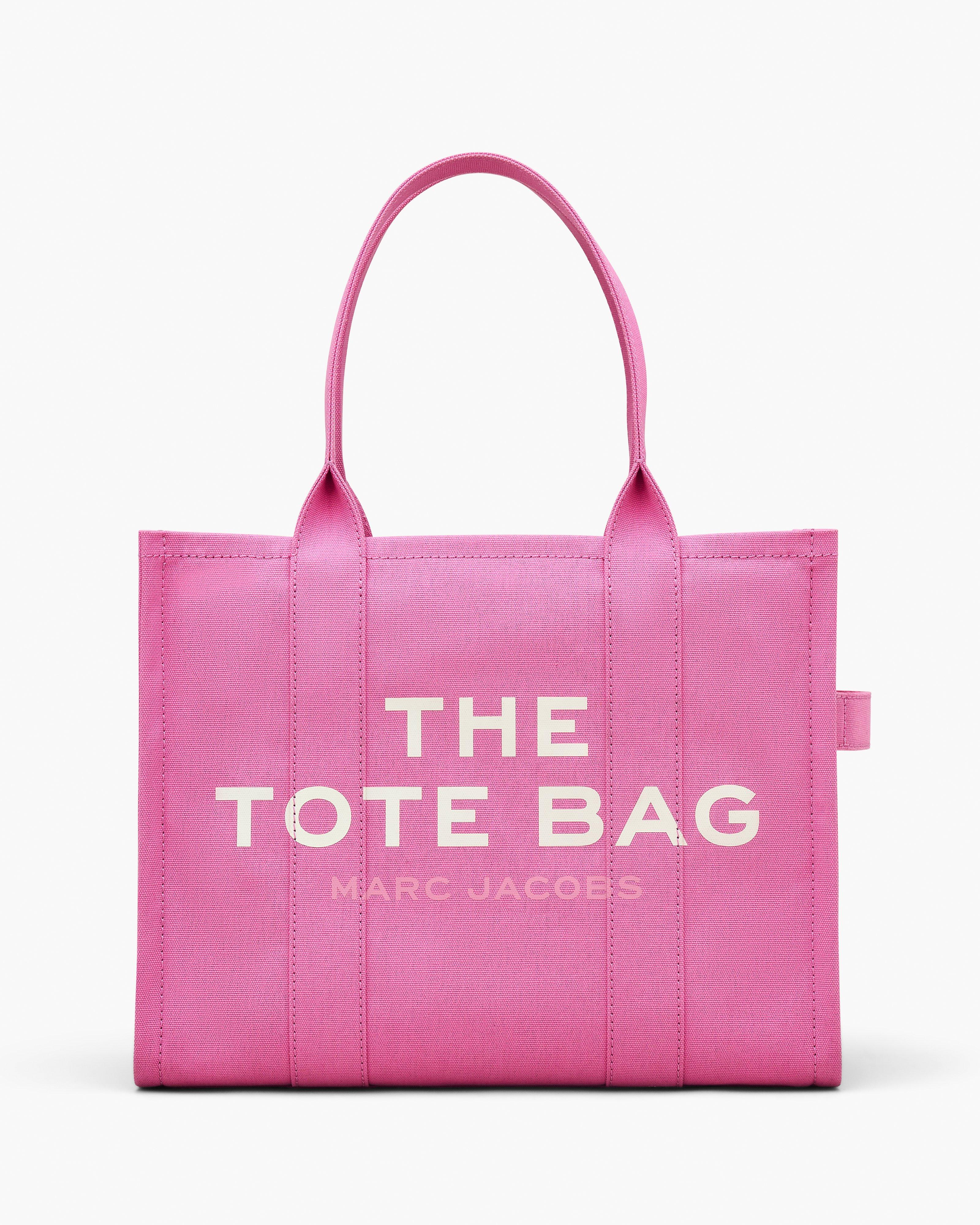 

Большая холщовая сумка-тоут Marc Jacobs, цвет Bow Pink, Розовый, Большая холщовая сумка-тоут Marc Jacobs, цвет Bow Pink