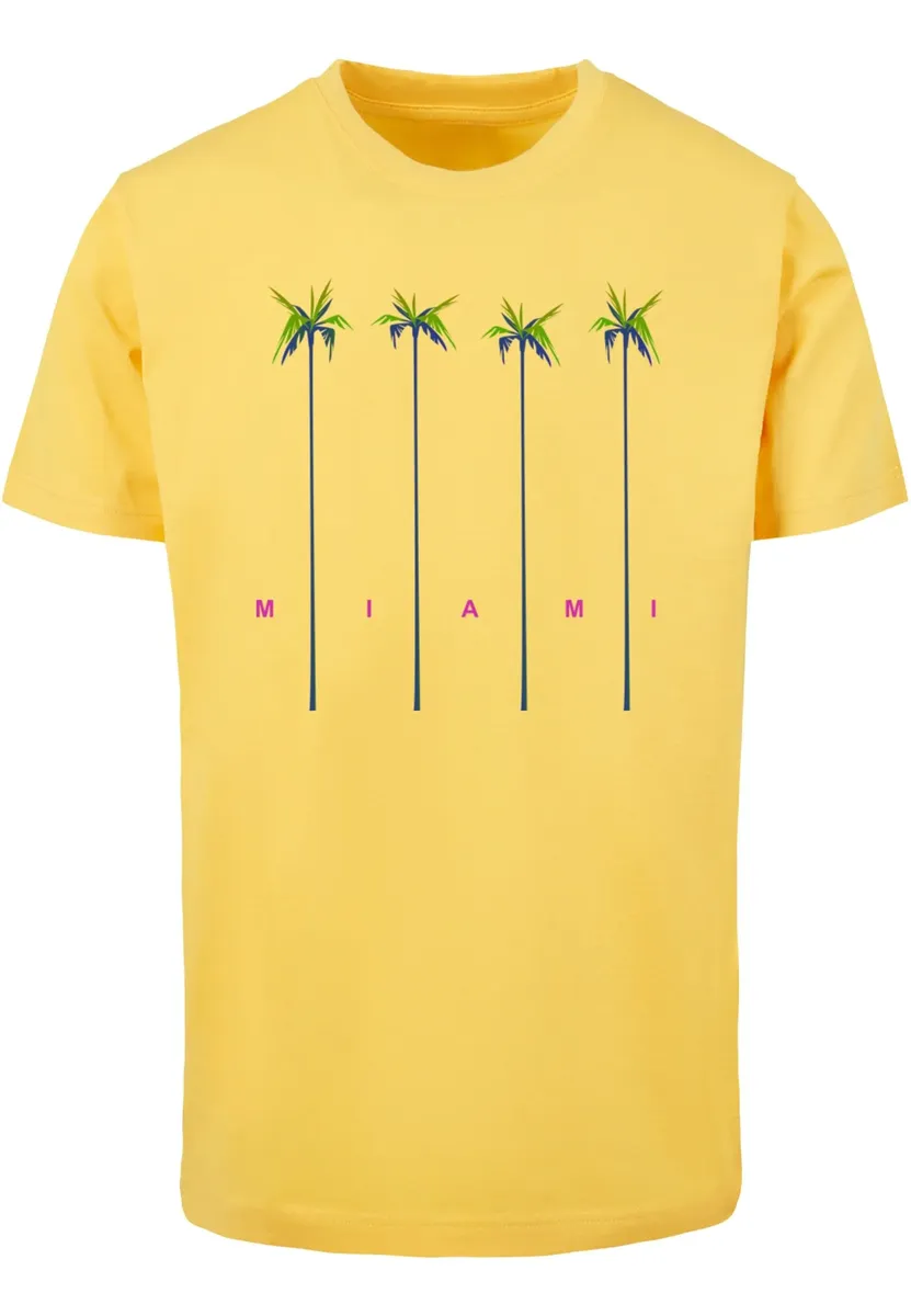 

Футболка Mister Tee "Мужская футболка Mister Tee Miami Palms" Mistertee, желтый