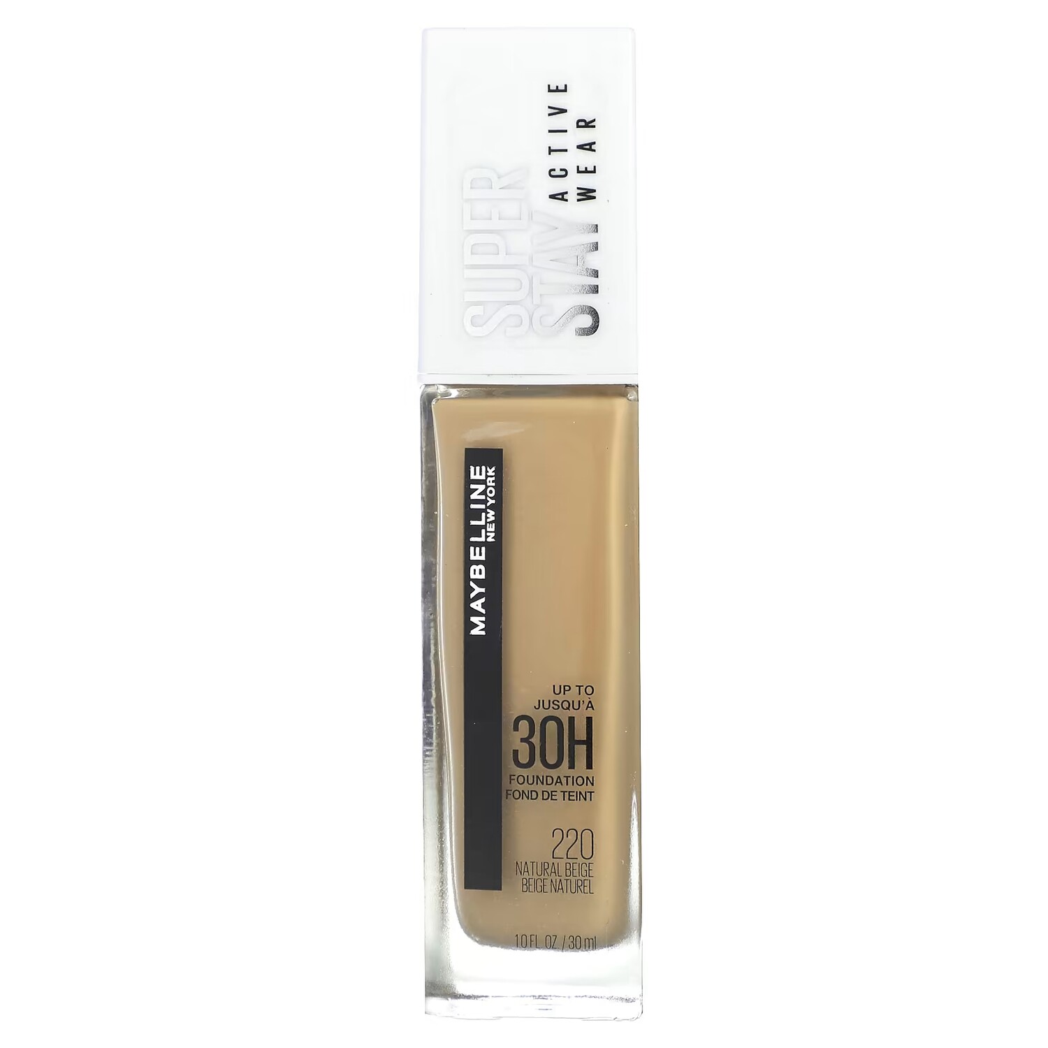 

Тональный крем Maybelline Super Stay Active Wear Foundation 220 Natural Beige, 1 жидкая унция (30 мл)