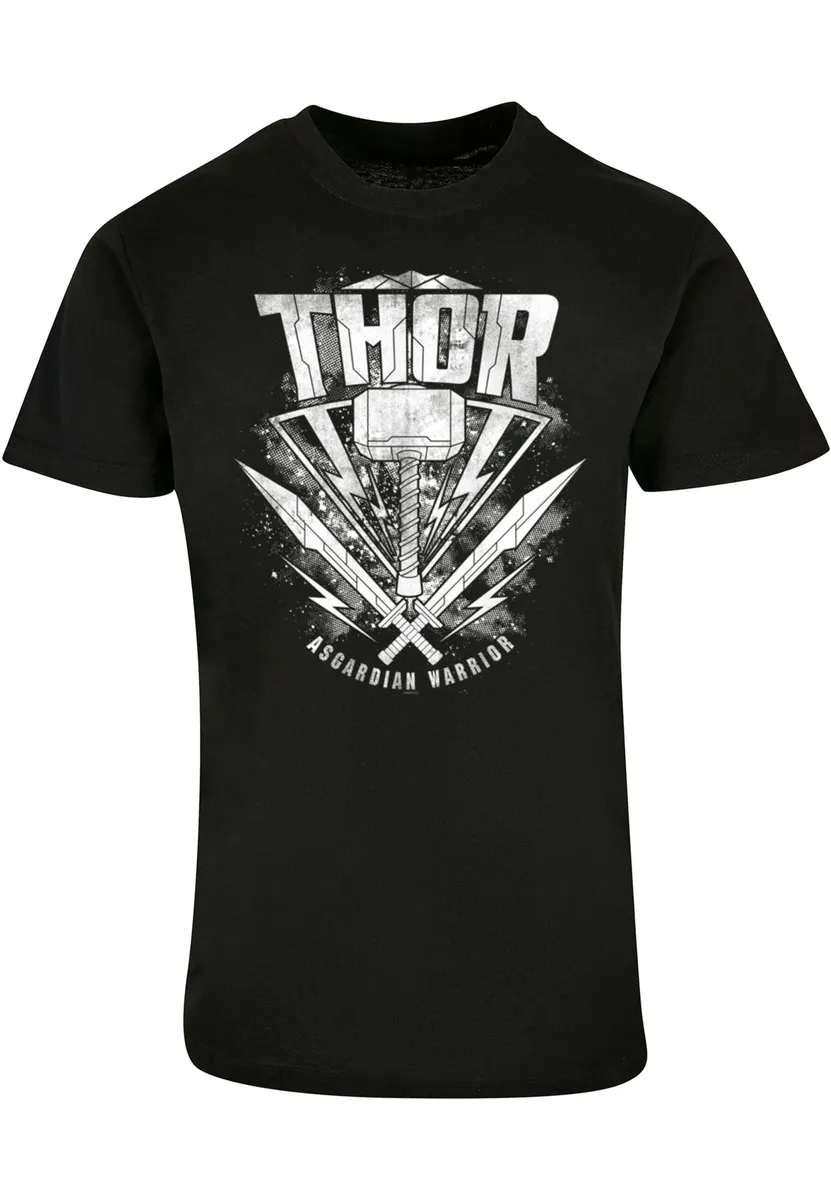 

Футболка ABSOLUTE CULT "Мужская базовая футболка ABSOLUTE CULT Thor Ragnarok с логотипом Hammer", черный