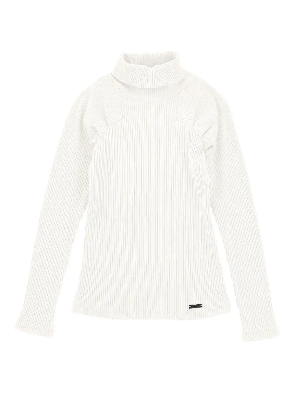 

Свитер с высоким воротником Monnalisa, белый