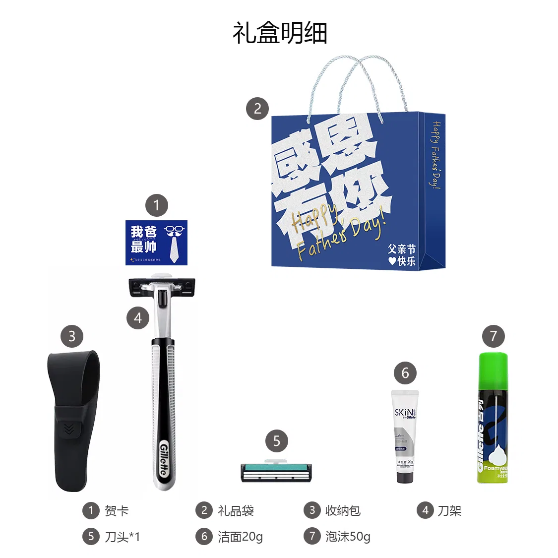 Бритва Wei Feng Hexa Blade Gillette — фото 3