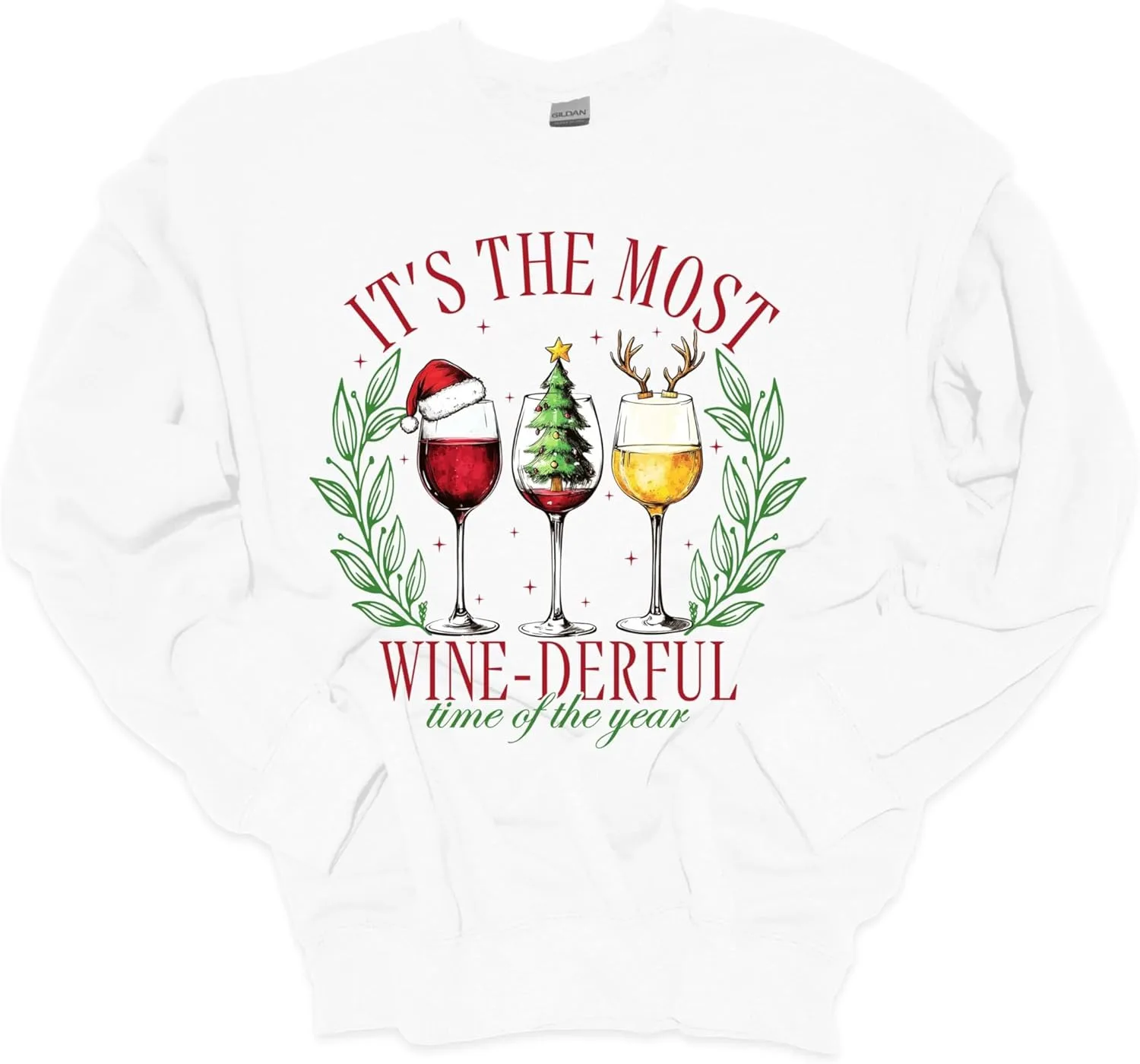 

Толстовка Trenz Shirt Company "It's The Most Wine-Derful Time of the Year"