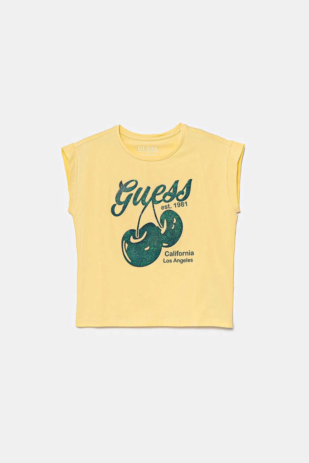 

Детская футболка Guess, желтый