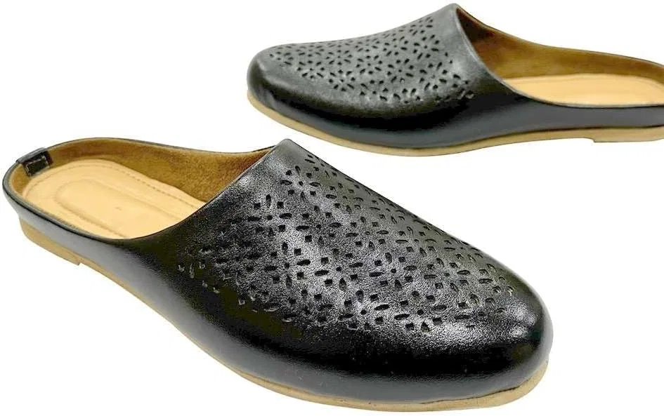 Лоферы Punjabi Mojaris, черный Shoe Bazar — фото 4