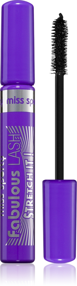 

Тушь для ресниц Fabulous Lash Stretch It!, придающая объем и удлиняющая Miss Sporty, 8 мл