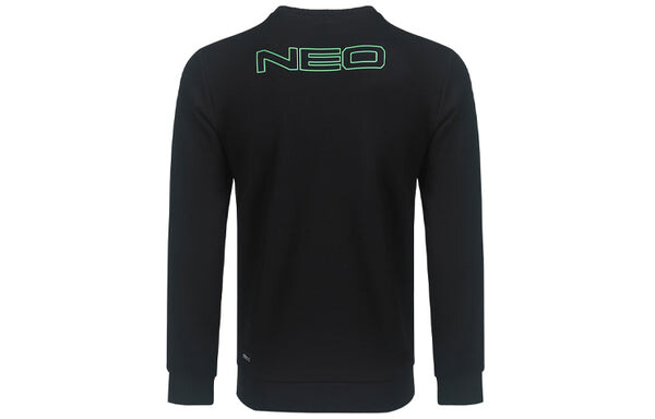 Толстовка adidas neo M Egame Sweat Casual Sports Round Neck Pullover Black, черный — фото 2