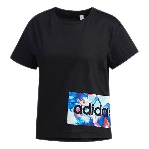 

Футболка neo x king of glory tee Adidas, черный