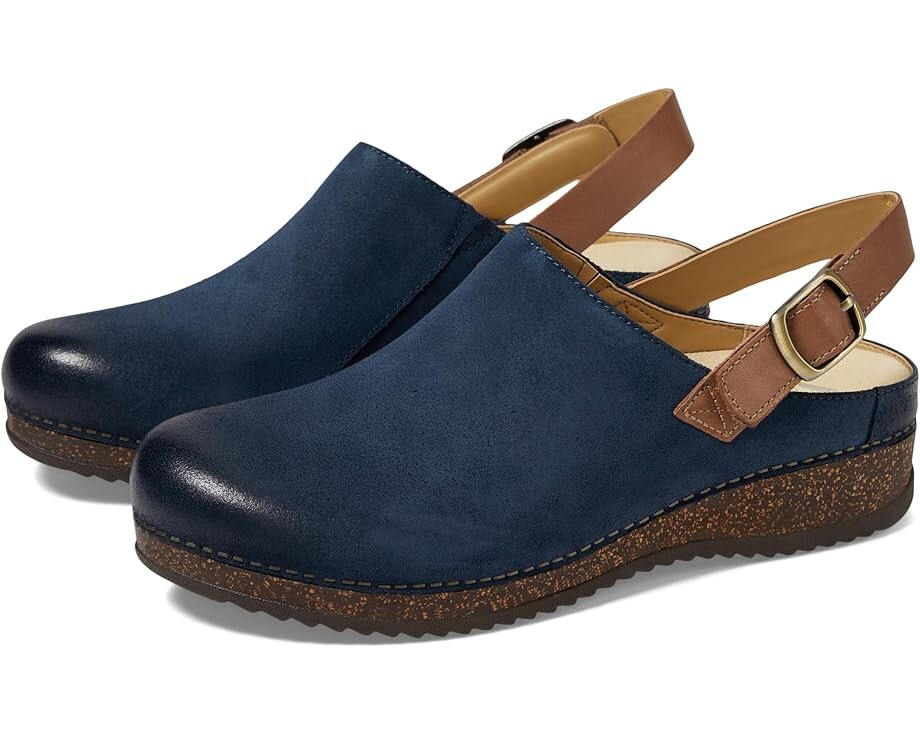 

Сабо Dansko Merrin, цвет Blue Burnished Suede