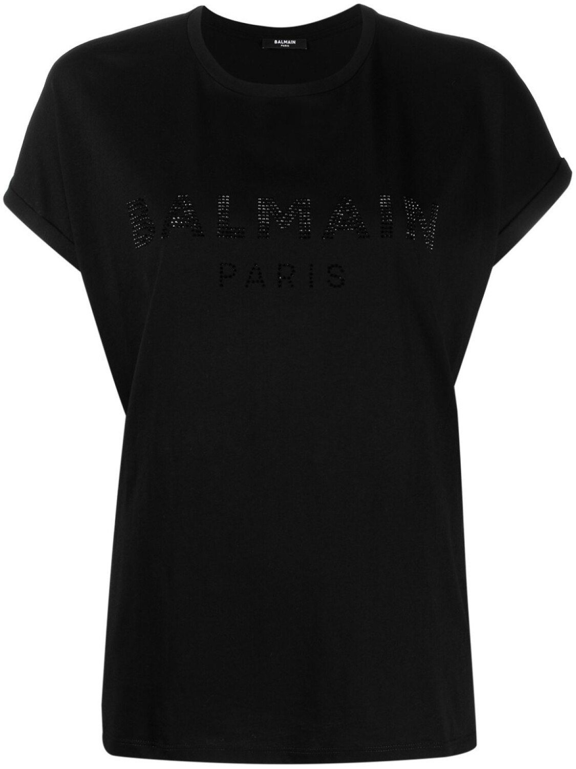 

Футболка с логотипом Balmain, черный