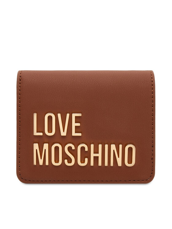 

Маленький женский кошелек JC5612PP1NKD0312 Love Moschino, коричневый